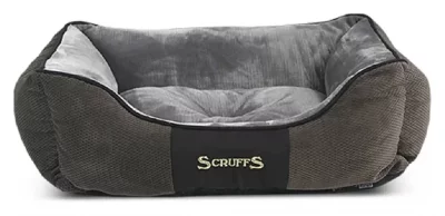 SCRUFFS  & Tramps Lit pour animaux Chester Taille M 60x50 cm Gris 1166