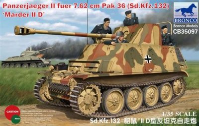 BRONCO MODELS Sd Kfz 132 Marder Iid - 1:35e - 