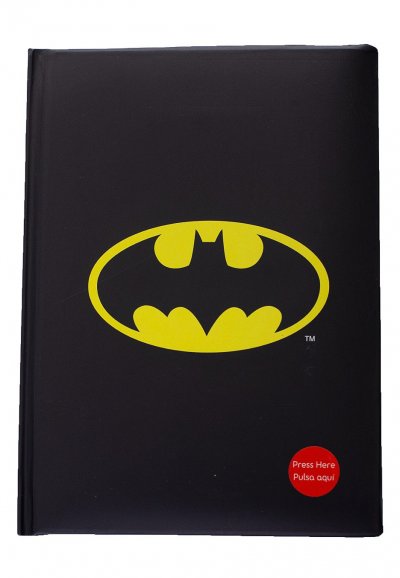 BATMAN SD Toys  cahier lumineux Logo- - Papeterie