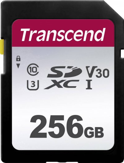 TRANSCEND SDXC 256 Go 300S UHS-I 633x (95 Mb/s)