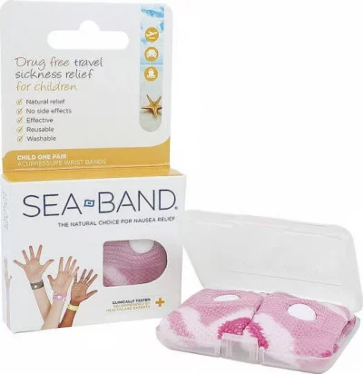 SEA BAND SEA-BAND Bracelet anti-naus&eacute;es enfant boite de 2
