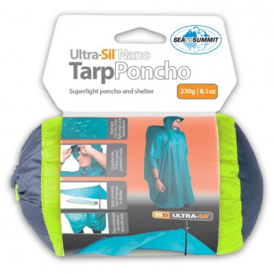 SEA TO SUMMIT  Ultra Sil Nano Tarp - Poncho Lime Unique