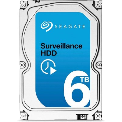 SEAGATE  Desktop HDD Surveillance HDD 6TB 3.5"" 6000 Go S&eacute;rie ATA III