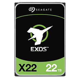 SEAGATE  Exos X22 22 To - Disque dur 7200 tr/min - ST22000NM002E