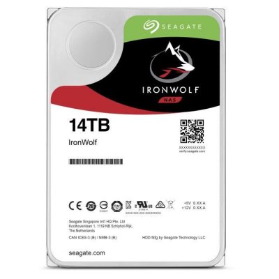 SEAGATE  IronWolf NAS 14 To, Disque dur