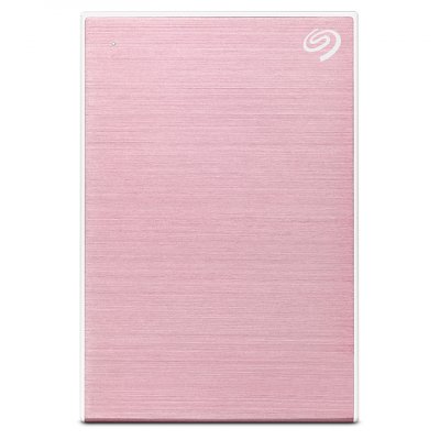 SEAGATE  One Touch STKY2000405 disque dur externe 2 To Or rose, Blanc
