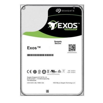 SEAGATE   exos x16 sas sed 14to 512e/4kn noir