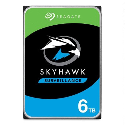 SEAGATE  St6000vx001 Skyhawk 6tb 3.5&acute;&acute; Hard Disk Noir
