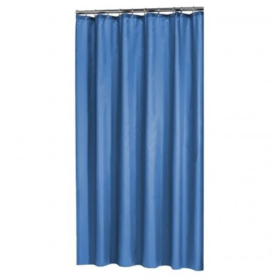 VIDAXL Sealskin Madeira, Rideau de Douche, Polyester, 180 x 200 cm, Bleu