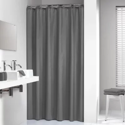 SEALSKIN  Madeira, Rideau de douche, Polyester, Gris
