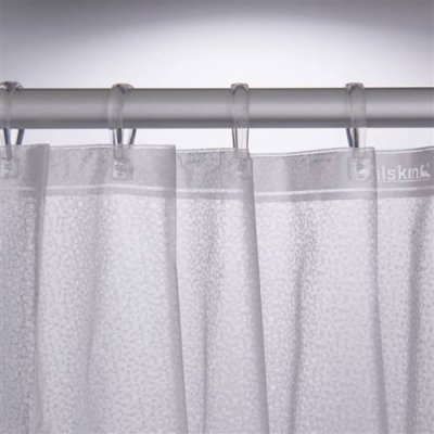 SEALSKIN  Pearl, Rideau de Douche PEVA , 180 x 200 cm, Transparent