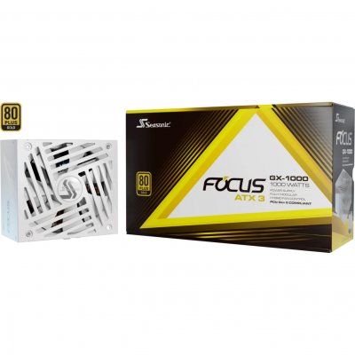 SEASONIC  Alimentation Modulaire Focus Gx-1000w V4 80 Plus Gold 3.1