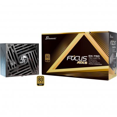 SEASONIC  Alimentation Modulaire Focus Gx-750w V4 80 Plus Gold 3.1