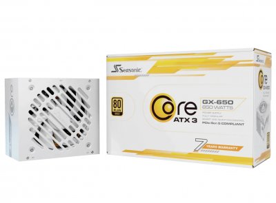 SEASONIC  CORE GX-650 650 W ATX 80 PLUS Gold Enti&egrave;rement modulaire PC