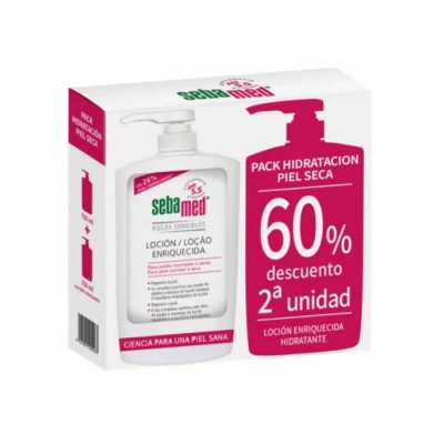 SEBAMED  Lait Hydratant Enrichi Au Panth&eacute;nol Id&eacute;al Peaux S&egrave;ches Lot