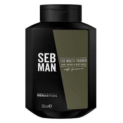 SEB MAN Sebastian  The Multitasker Hair, Beard & Body Wash 250 ml