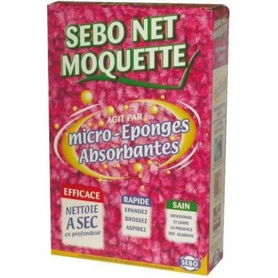 SEBO  - Poudre pour moquette - recharge - 500 g