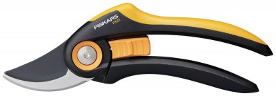 FISKARS S&eacute;cateur Plus &agrave; lame franche P521 - &Oslash; 24 mm - poign&eacute;e FiberComp