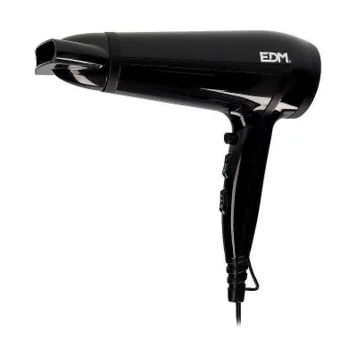 EDM S&egrave;che-cheveux 2 000 W noir edition 