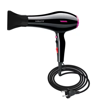 SOKANY S&egrave;che-Cheveux 2400W avec Air Chaud / Froid et Concentrateur Noir