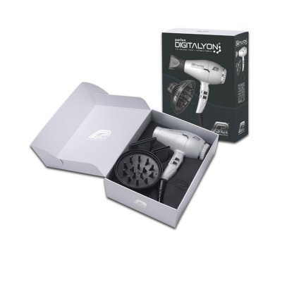 PARLUX S&egrave;che-cheveux argent DIGITALYON  + Diffuseur