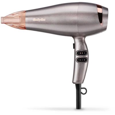 BABYLISS S&egrave;che-cheveux  5336NPE Elegance 2100 W Gris et Rose 