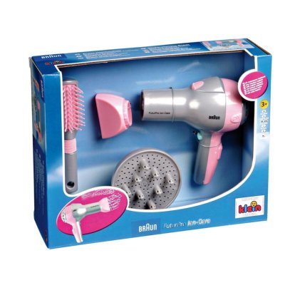 THEO KLEIN S&egrave;che-cheveux Braun avec diffuseur et brosse - Imitation