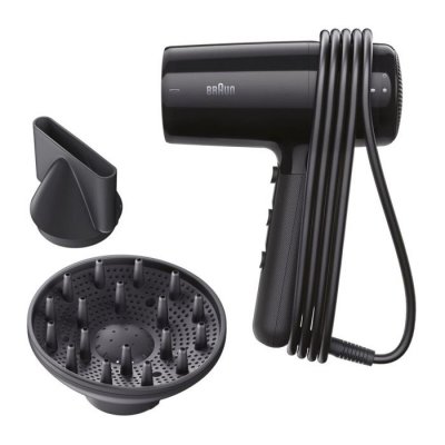 BRAUN S&egrave;che-cheveux  BRHD215E 2100W Noir