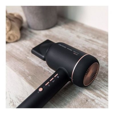 CECOTEC S&egrave;che-cheveux  Bamba IoniCare 6000 Rockstar Fire 1800W Noir 