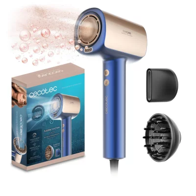 S&egrave;che-cheveux - CECOTEC - DryGlam Nano Plasma Blue - 1600 W