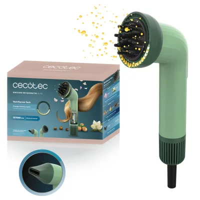 CECOTEC S&egrave;che-cheveux -  - Ionicare Dry&Keratin Olive - 1200 W