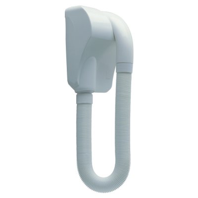 JVD S&egrave;che-cheveux flexible cara&iuml;be - 1000w - blanc - base