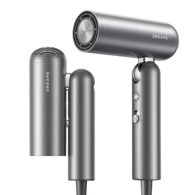 DREAME S&egrave;che-cheveux haute vitesse  Pocket Neo, pliable en 3 formes - Gris