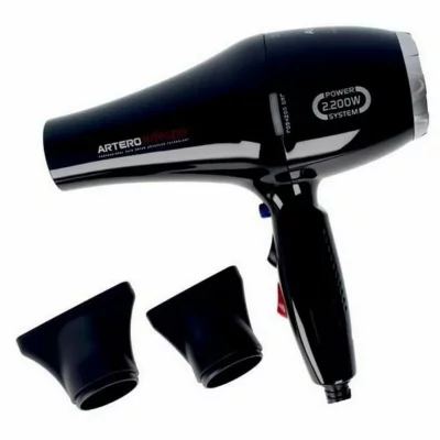 ARTERO S&Egrave;CHE-CHEVEUX INFERNO #black