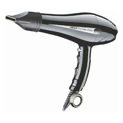 HAEGER S&egrave;che-cheveux Pro Hair - 2300W, 2 vitesses, Avec Concentrateur