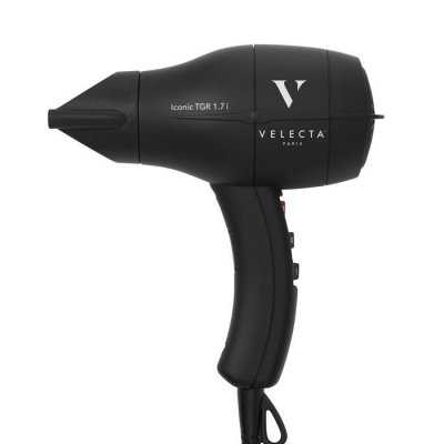 VELECTA &REG;PARIS S&egrave;che-cheveux professionnel : ICONIC TGR 1.7i Noir intense