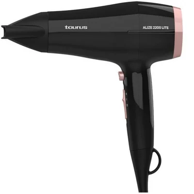 TAURUS S&egrave;che-cheveux  2200W, 2 vitesses, 2 temp&eacute;ratures, air froid, filtre amovible, compact