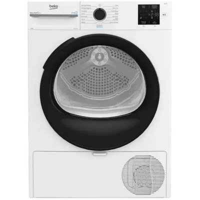 BEKO S&egrave;che-linge  D3H18D93W pompe &agrave; chaleur frontal 8 kg Blanc - Neuf