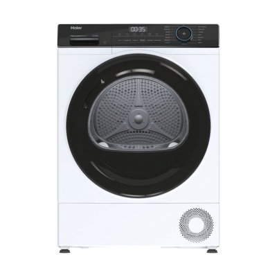 HAIER S&egrave;che-linge HD90-A3939E-IT 9 kg pose libre blanc 