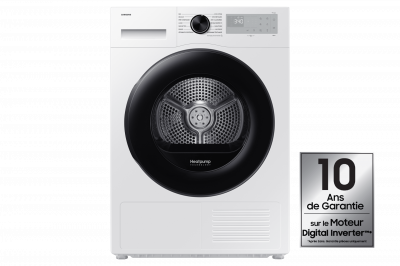 SAMSUNG S&egrave;che-linge pompe &agrave; chaleur 60cm 8kg blanc - DV80DG52B0AH - 
