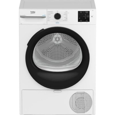 BEKO S&egrave;che-linge pompe &agrave; chaleur  b300 Eco sense D3H17393W - 7 kg - L60cm - A++ - Blanc 