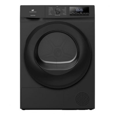 CONTINENTAL EDISON S&egrave;che-linge pompe &agrave; chaleur CESL9PCBD 9 kg L60cm Classe D Noir