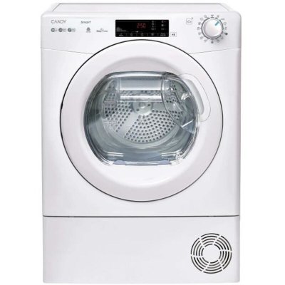 CANDY Seche-linge pompe a chaleur CS EH10N2TE-S Smart - 10 kg - Bac EasyCase - Classe D - Blanc