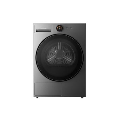 DREAME S&egrave;che-linge pompe &agrave; chaleur   L9 9 kg Gris