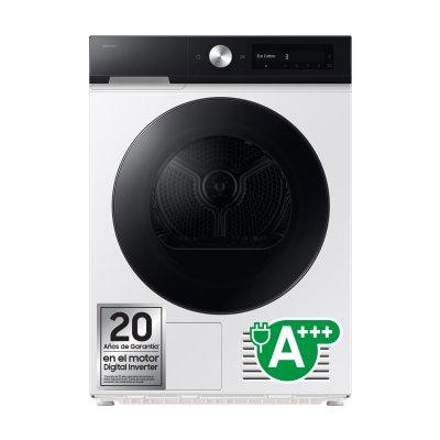 SAMSUNG Seche-linge  Blanc Pompe a chaleur / Optimal Dry / AI Control / 9kg - DV90DB7845GEU3 Classe A