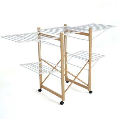 KITCHEN MOVE S&eacute;choir &agrave; linge 28m bois  - bat-wd-03 - ushuaia