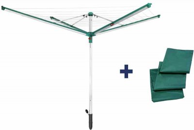 LEIFHEIT S&eacute;choir parapluie Linomatic 500 deluxe cover L.50 m