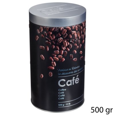 FIVE SIMPLY SMART Secret de Gourmet - Bo&icirc;te &agrave; caf&eacute; ronde relief