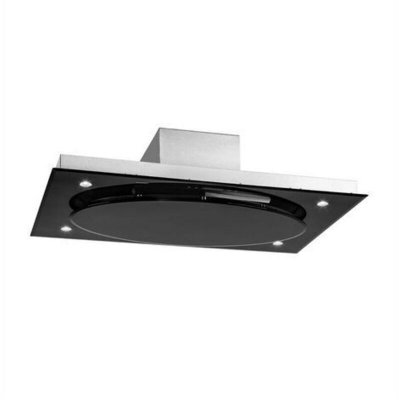 KLARSTEIN Secret Service - Hotte - plafond - largeur : 110 cm - profondeur : 70 cm - noir