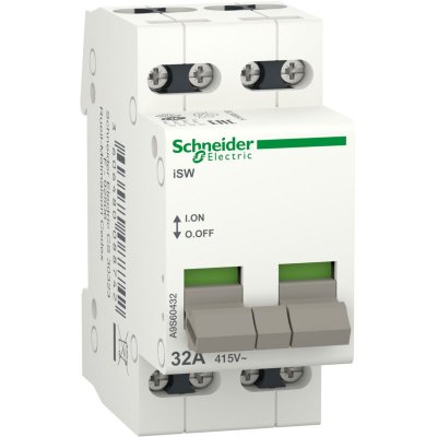 SCHNEIDER ELECTRIC Sectionneur Schneider 4P 32A sectionneur 2 modules A9S60432